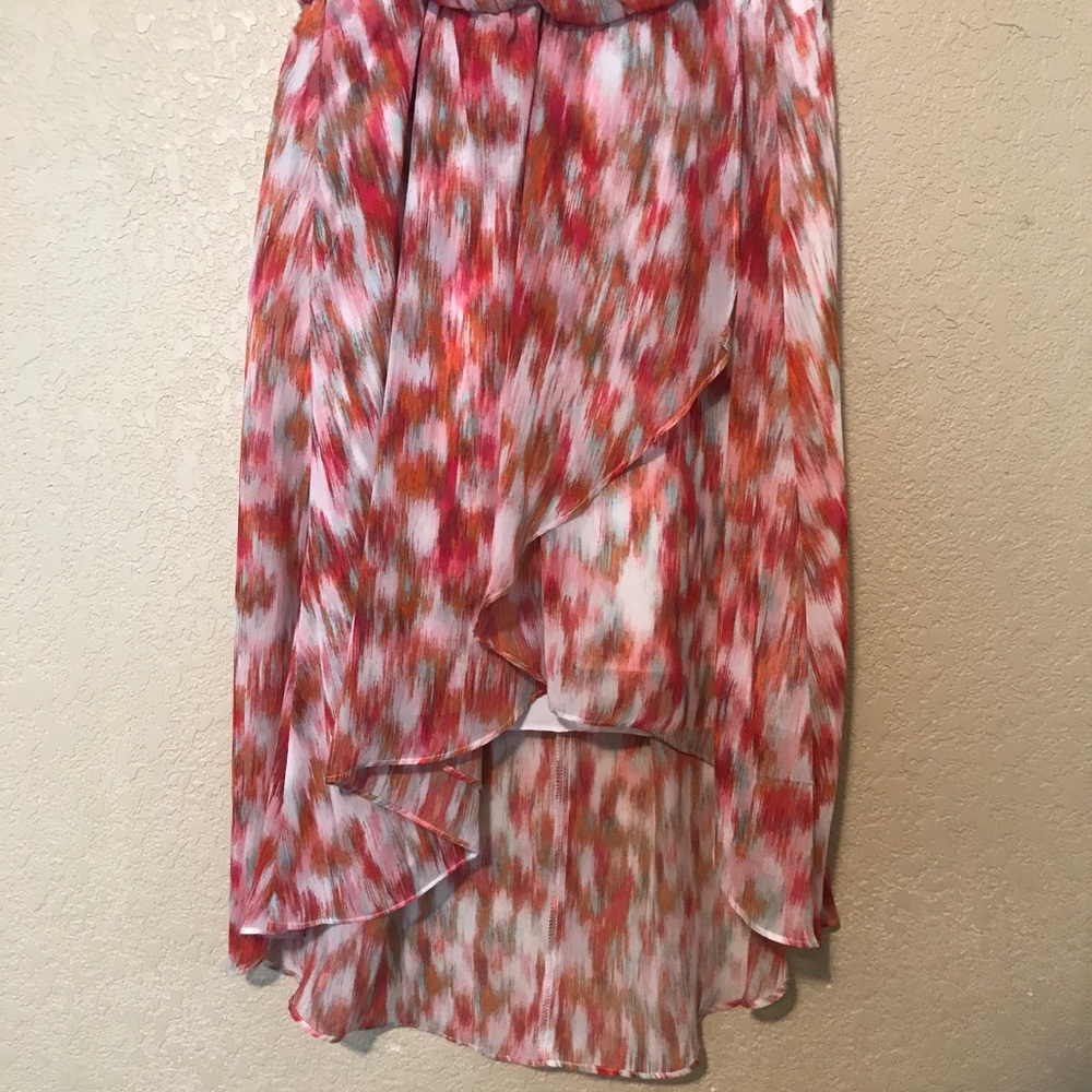 NWT Short High-Low Spring Flowy Dress. - Picture 3 of 5